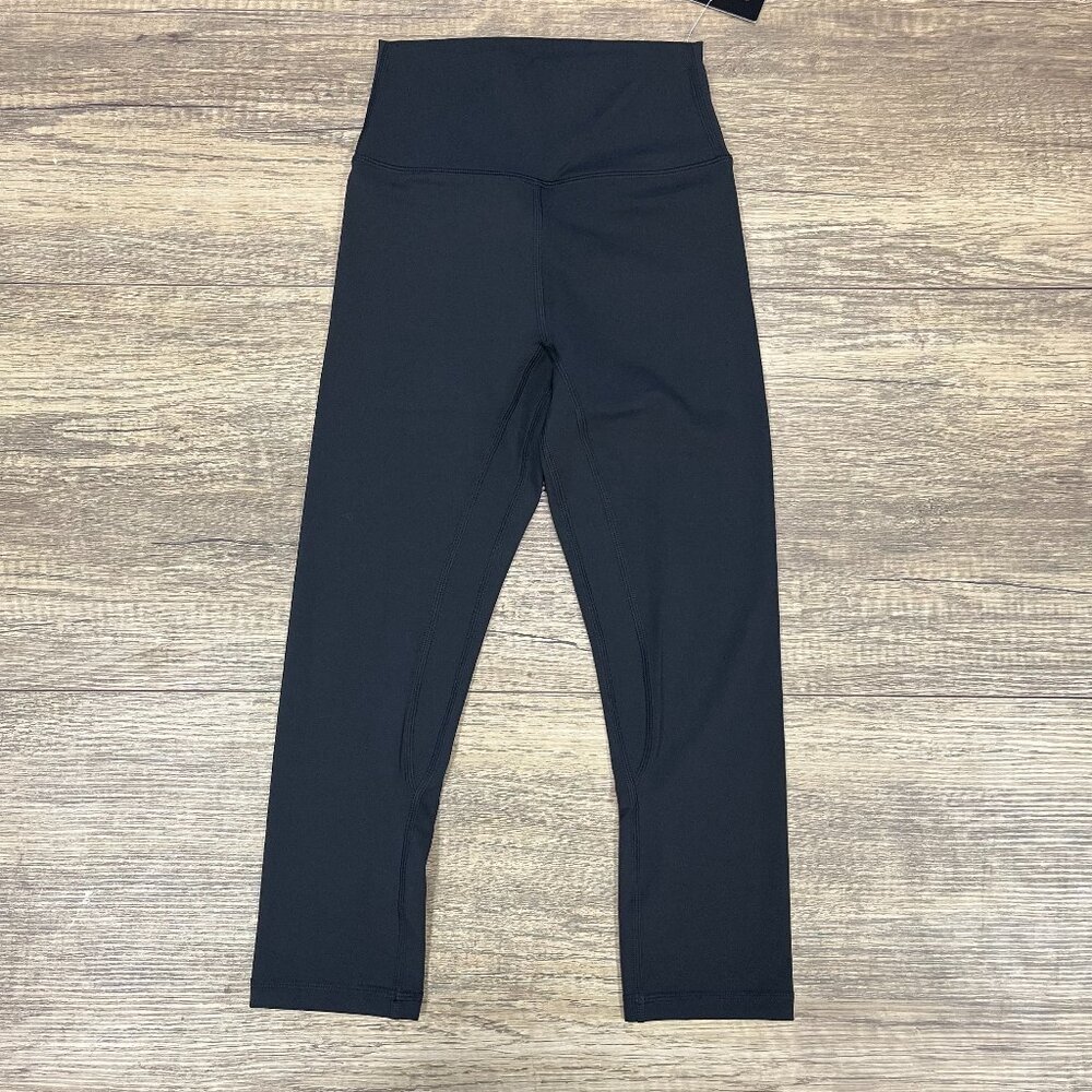 Original Effortless Classic Capris- Black (front seam)